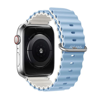 Ocean Band iWatch series 7 6 3 se 8 9 10 Apple Watch Straps