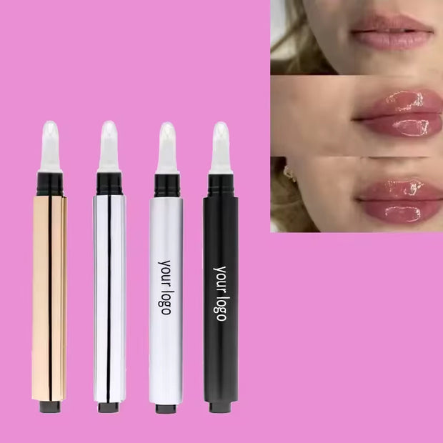 Flavor-infused lip plumping gloss