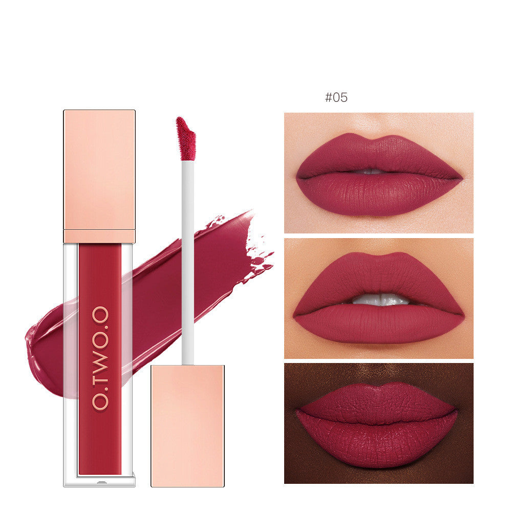18-Color Fog Lip Glaze – Air-Matte