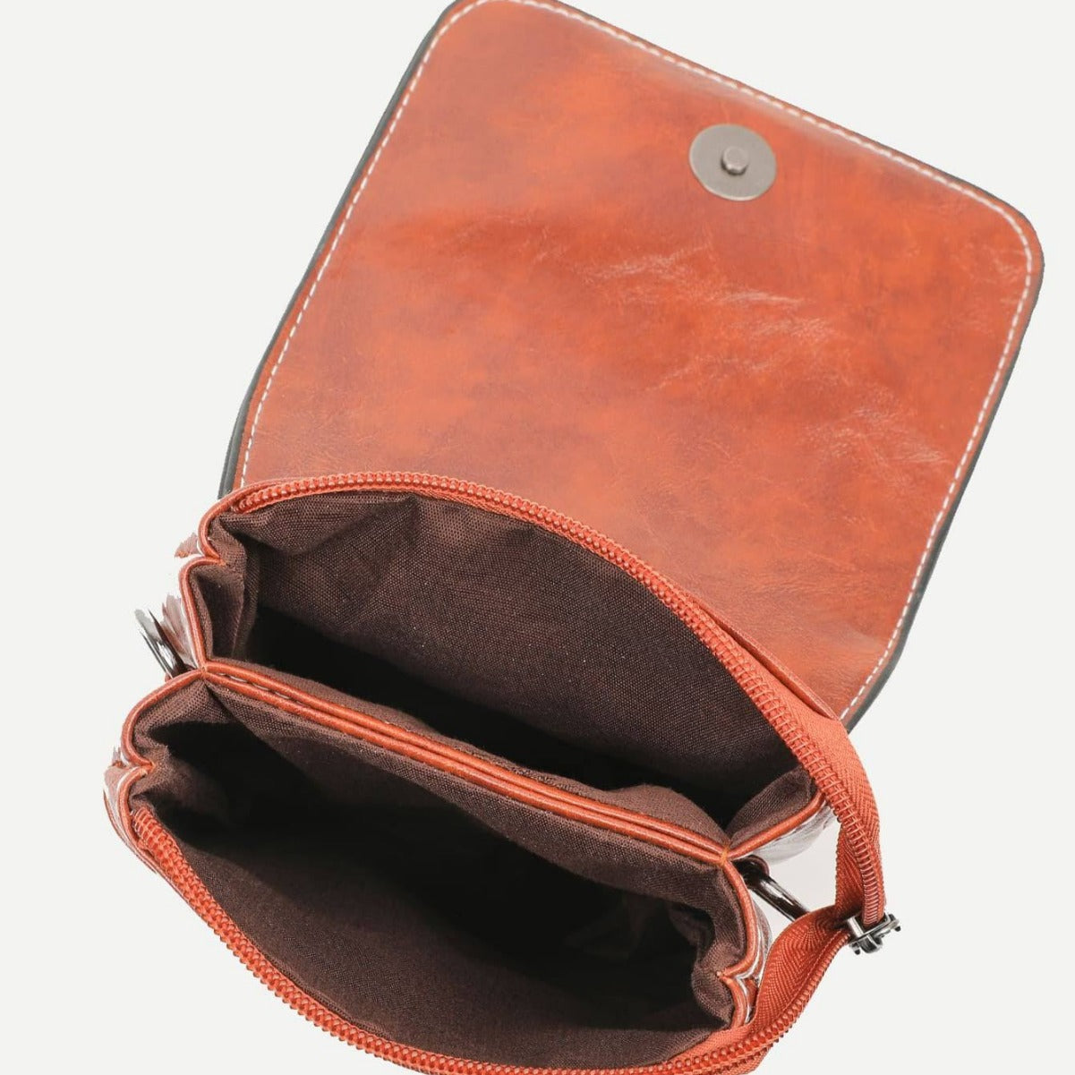 Large Capacity PU Phone Crossbody Bag