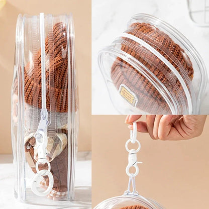 Labubu Clear Display Thickened Protective Storage PVC Materials Bag