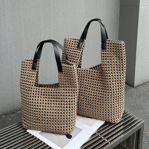Luxury Hand-Woven Silk Satin Bag