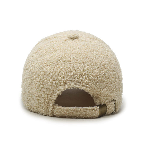 Winter Lambskin  Warm Baseball Cap