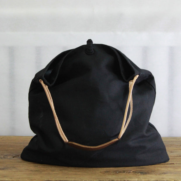 Casual Cotton-Linen Backpack