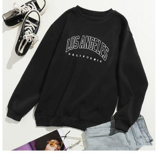 Unisex Crewneck Sweatshirt with Los Angeles Print