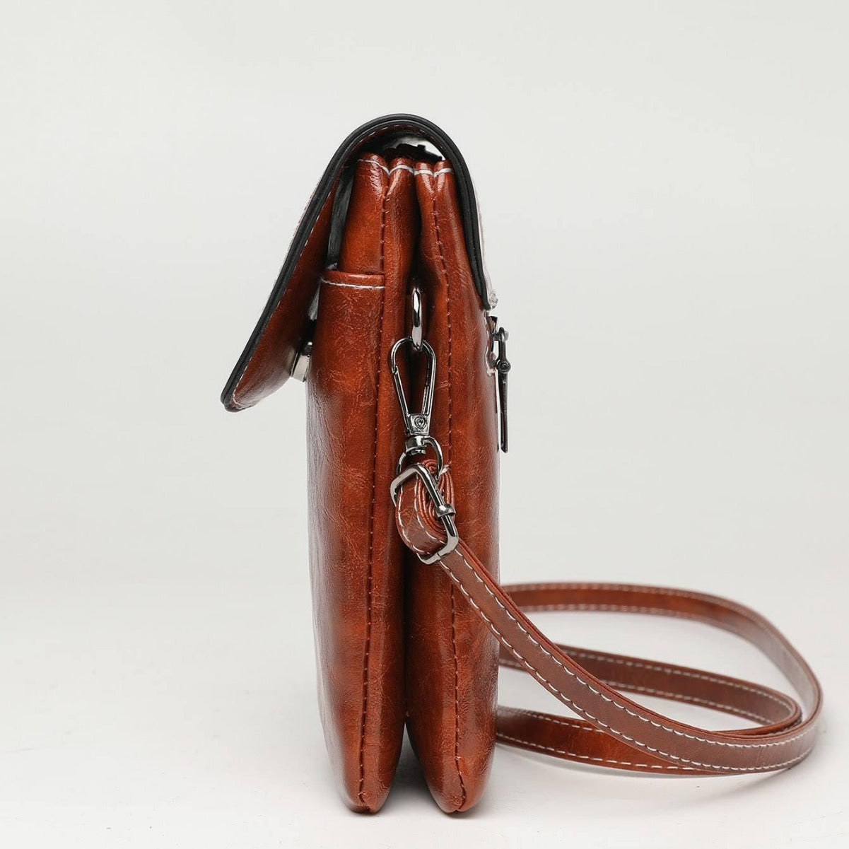 Large Capacity PU Phone Crossbody Bag