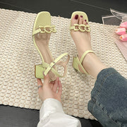 Open-Toe High Heel Sandals