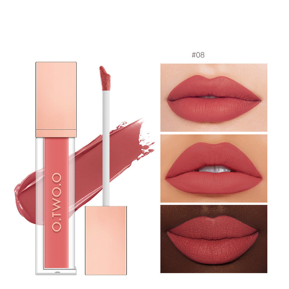 18-Color Fog Lip Glaze – Air-Matte