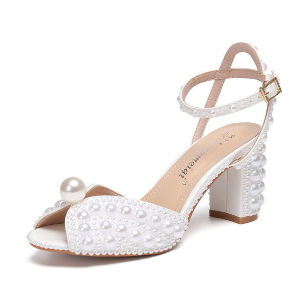 “From office to evening  PU Women’s High Heeled Shoes.