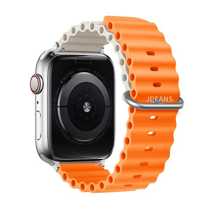 Ocean Band iWatch series 7 6 3 se 8 9 10 Apple Watch Straps