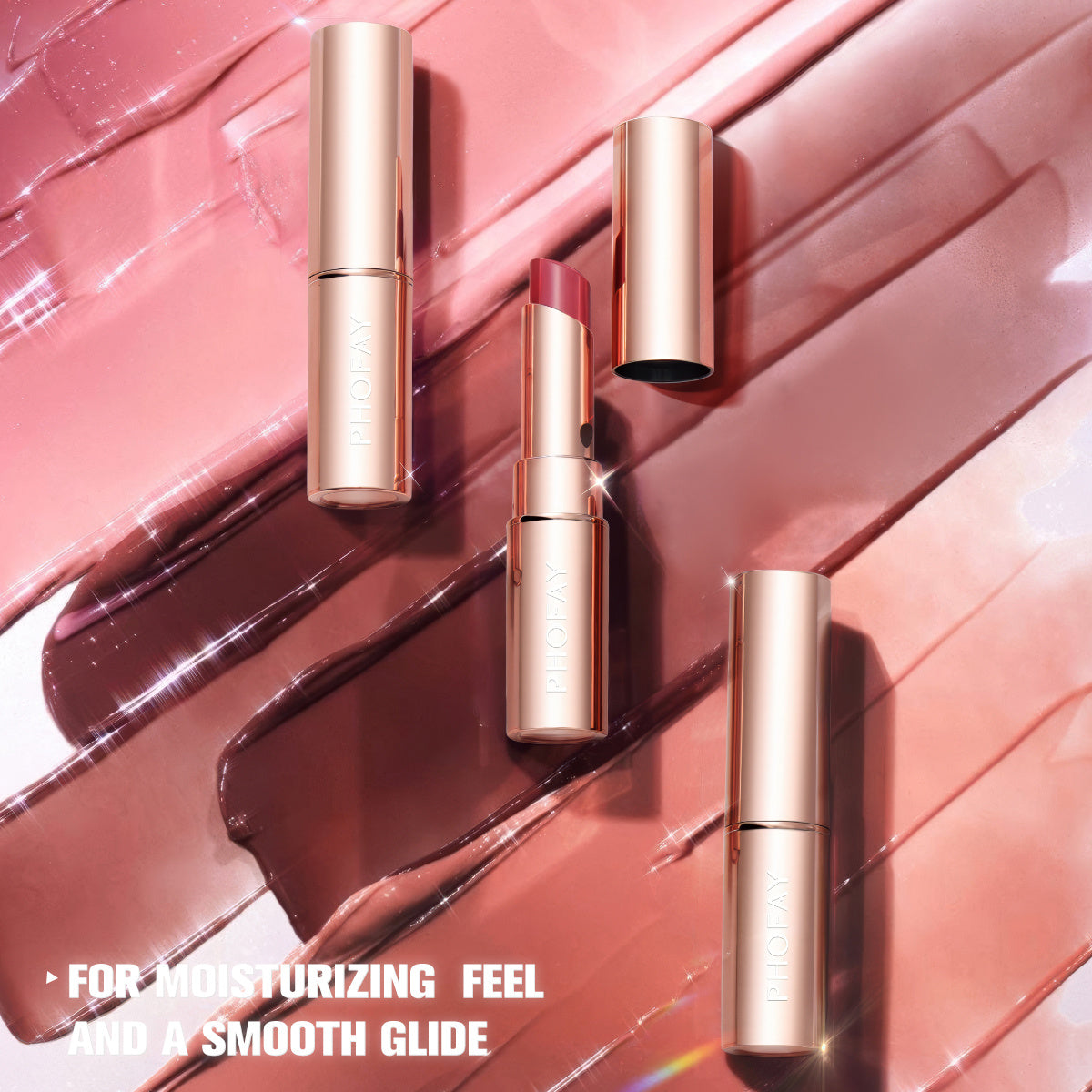 Rich pigment with soft, hydrating texture