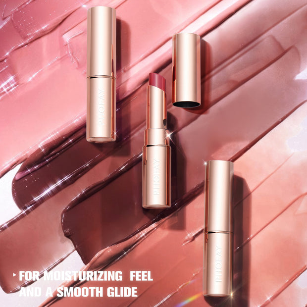 Rich pigment with soft, hydrating texture