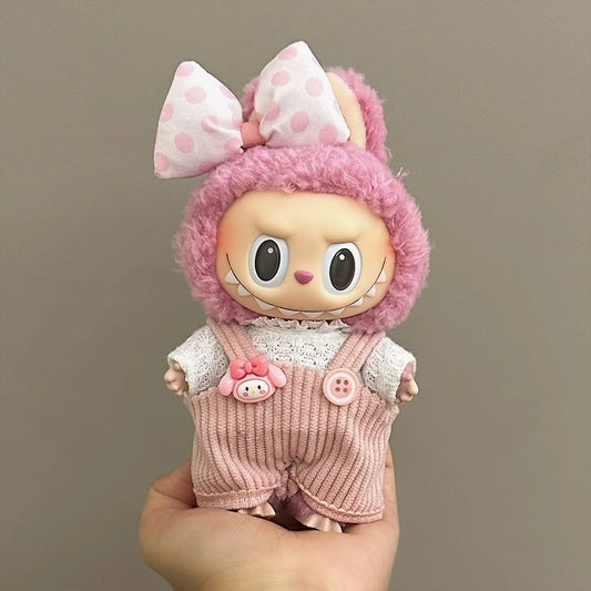 New Labubu Doll Dressing Set Beautiful Skirts Pants Accessories