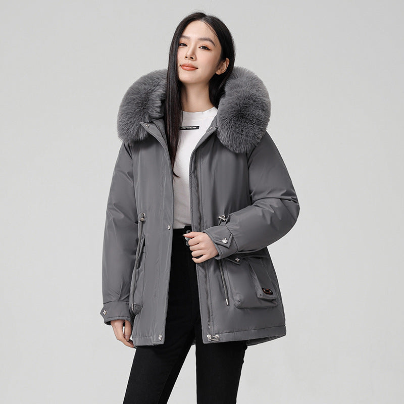 Loose Fit Solid Color Coat