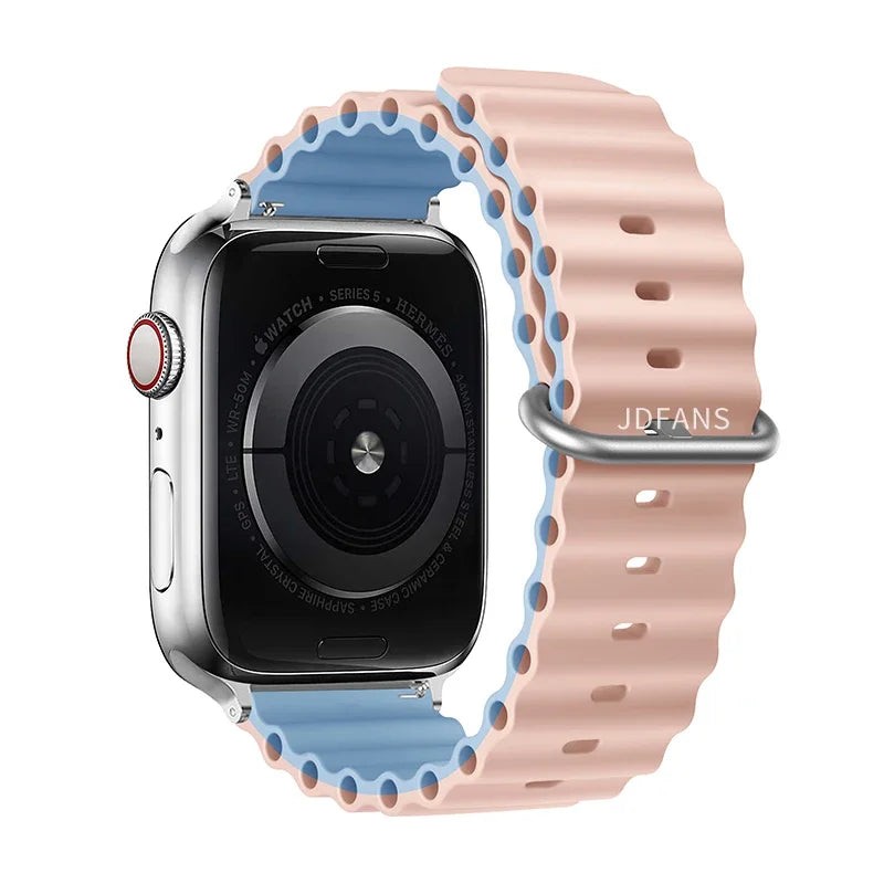 Ocean Band iWatch series 7 6 3 se 8 9 10 Apple Watch Straps
