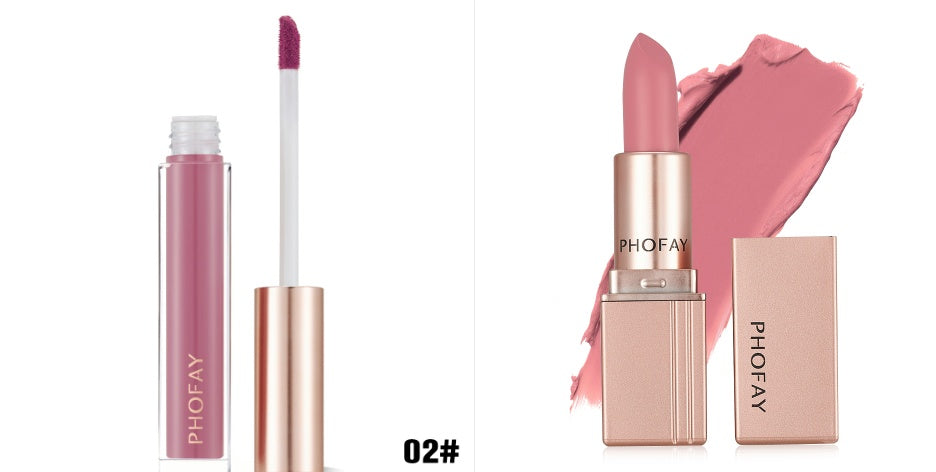 PHOFAY Non-Sticky Lip Gloss