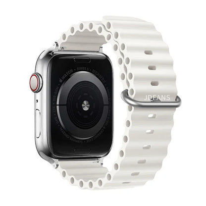 Ocean Band iWatch series 7 6 3 se 8 9 10 Apple Watch Straps